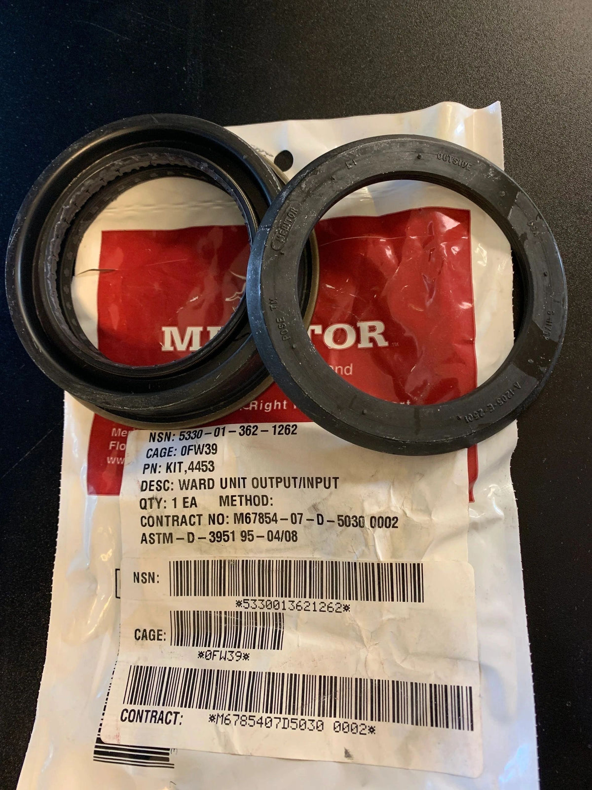 MERITOR SEAL KIT 4453, A1205T2256, KIT4453, KIT4453, 5330-01-362-1262 NOS