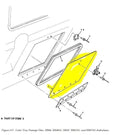M998 LITTER TRAY ACCESS DOOR 5589336, 5342-01-275-0532 NOS