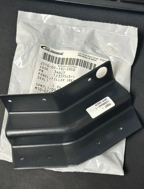 M998 CAB PANEL 12339543-1, 2510-01-192-5950 NOS