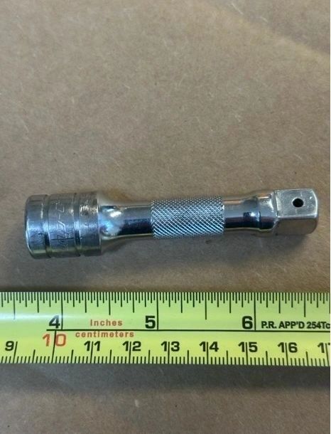 SNAP ON 3" EXTENSION 3/8" DRIVE, FXK3, 5120-01-335-1057 SURPLUS