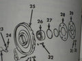 M151 JEEP GENERATOR COMMUTOR END BEARING WC88503M25