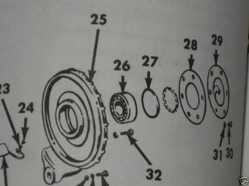M151 JEEP GENERATOR COMMUTOR END BEARING WC88503M25