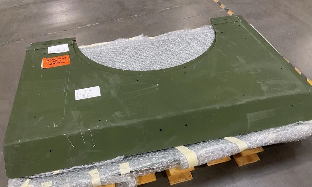 HMMWV HARDTOP PANEL 12540120, 2510-01-536-0635 NOS
