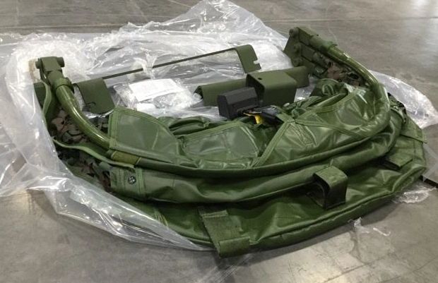 M998, MRAP, BAE TURRET SOFT TOP COVER 4309500, 4910-01-598-9631 NOS
