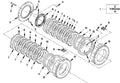 M1078 TRANSMISSION DAMPER PLATE 29501424, 2520-01-361-6433 NOS
