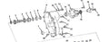 M998 TRANSFER CASE GEAR 5740233, 2520-01-174-9291 NOS