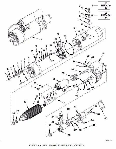 M1078 ELECTRICAL STARTER ENGINE DRIVE 75249, 2920-01-281-5976 NOS