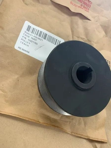 M1078 GROOVE PULLEY 12421165, 3020-01-439-6621 NOS