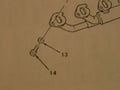 M998 A1 EXHAUST MANIFOLD BOLT 12339239-1, 5305-01-195-5818 NOS