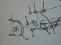 M1008 M1009 POWER STEERING PUMP BELT 14050455-2, 3030-01-148-2792 NOS