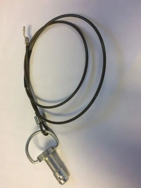 M998 A1 HUMMER REAR SEAT CABLE AND RING 12339420-1, 2590-01-253-3905 NOS