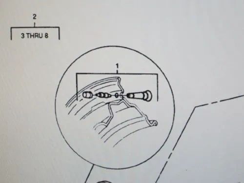 M1009 PNEUMATIC TIRE VALVE STEM ASSEMBLY T14R NOS