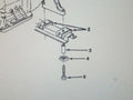 M1008 M1009 TRANSMISSION MOUNT SPACER 14009322 NOS