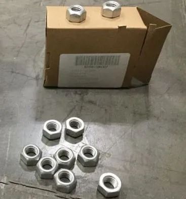 10 M998 SELF LOCKING NUTS 9442939, 9422301, 5310-01-149-4407 NOS