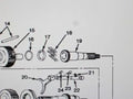 M1008 M1009 MODEL 205 TRANSFER CASE SHAFT 14022216, 2520-01-194-6955 NOS