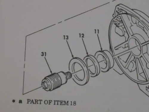 M998 HUMMER WINCH BRAKE ASSEMBLY 880189 NOS