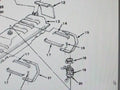 M1008 M1009 FUEL TANK STRAP 6262755, 6262740, 2910-01-147-4218 NOS