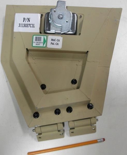 MRAP STORAGE BOX DOOR  3113037C1L, 3113037C1LP, 0148160033, 2590-01-555-4906 NOS