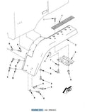 M1078 FENDER BRACE SUPPORT 12417794-001 NOS