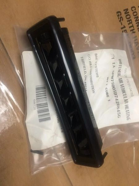 M1113 BAE AIR DIFFUSER 01-04783, 5715893, 2540-01-420-7906 NOS