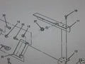 M998A1 GLOBAL POSITIONING RECEIVER BRACKET 12460221 NOS