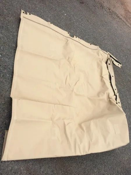 M998 FOUR MAN SOFT TOP COVER, TAN, 12340676-11, 2540-01-330-6177 NOS