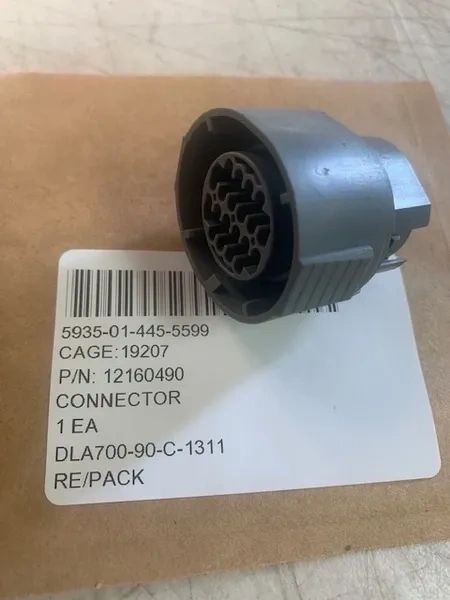 M998A1 HUMMER BODY WIRE HARNESS CONNECTOR 12160490 NOS
