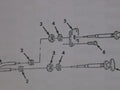 M939 PUSH PULL CONTROL RETAINER PLATE 12277149 NOS