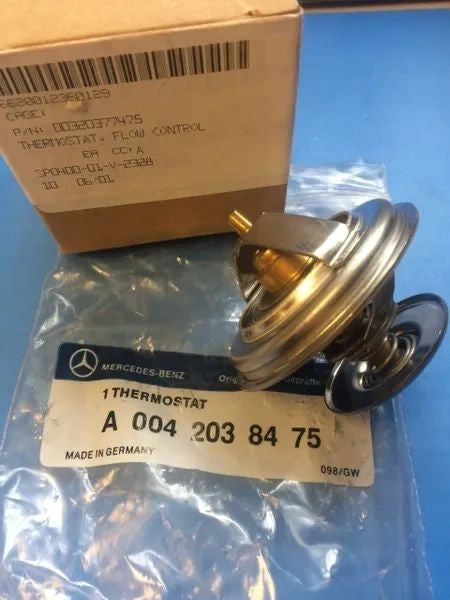 MERCEDES-BENZ FLOW CONTROL THERMOSTAT A0042038475, 6620-01-236-0129 NOS