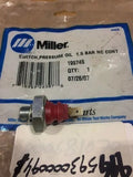 MILLER OIL PRESSURE SWITCH 1.5 BAR 195745, 5930-01-661-9626 NOS
