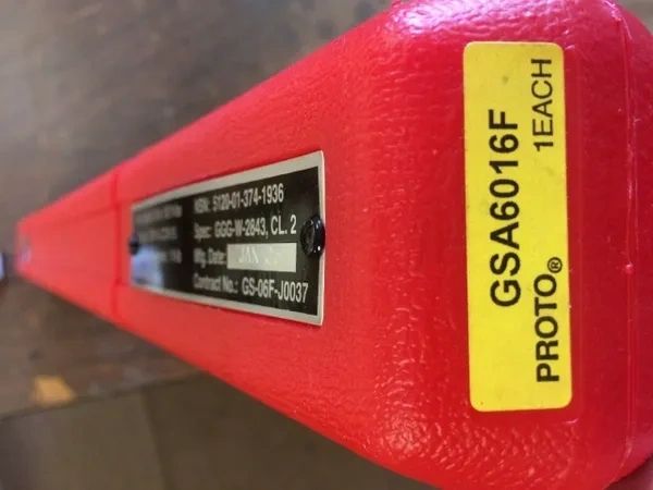 PROTO 30 TO 150 FT-LBS 1/2" DRIVE TORQUE WRENCH GSA6016F NEW