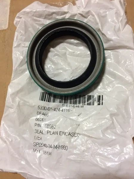 PLAIN RUBBER ENCASED SEAL 18662, 5330-01-424-4115 NOS