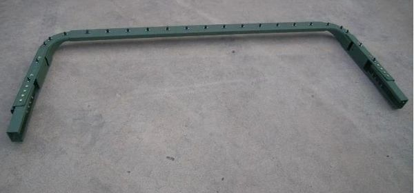 M998 B PILLAR R.H. ROLL BAR 12339196-1, 2540-01-335-4482 NOS