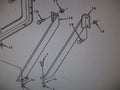 M939 RUNNING BOARD MOUNTING BRACKET 12256030-1, 5340-01-091-1609 NOS